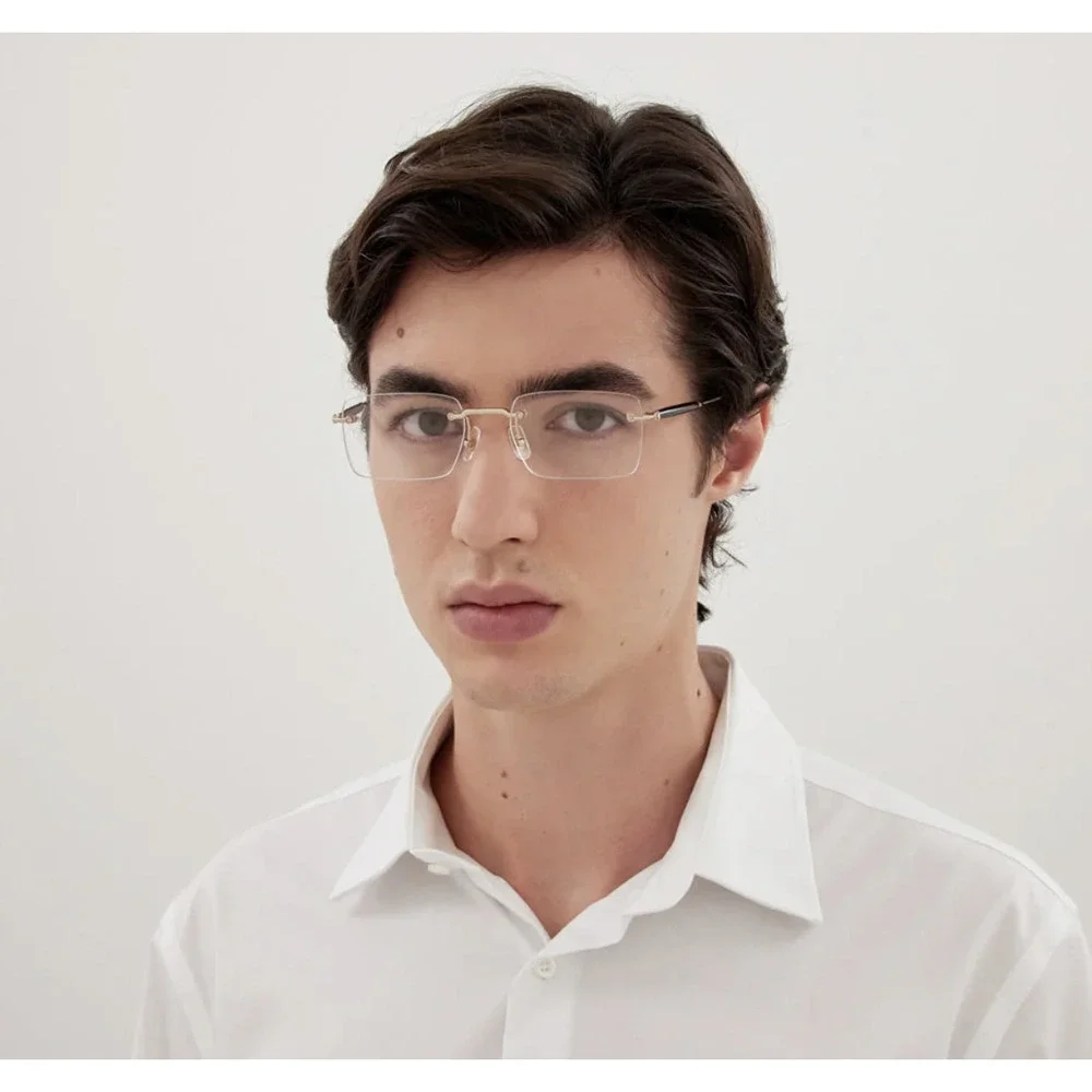 Mont Blanc MB0411O Eyeglasses Gold Metal